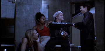 Screen capture from the 1999 movie Speedway Junky