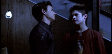 Screen capture from the 1999 movie Speedway Junky