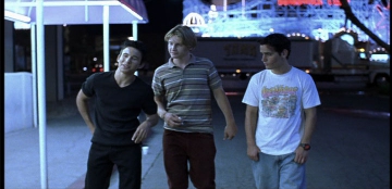 Screen capture from the 1999 movie Speedway Junky