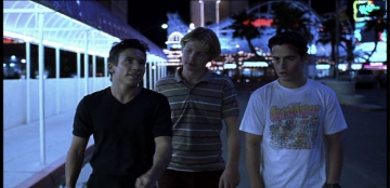 Screen capture from the 1999 movie Speedway Junky