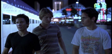 Screen capture from the 1999 movie Speedway Junky