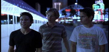 Screen capture from the 1999 movie Speedway Junky