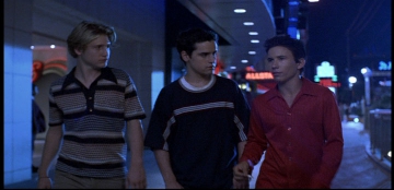 Screen capture from the 1999 movie Speedway Junky