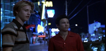 Screen capture from the 1999 movie Speedway Junky