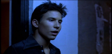 Screen capture from the 1999 movie Speedway Junky