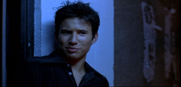 Screen capture from the 1999 movie Speedway Junky