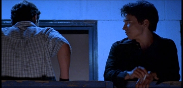 Screen capture from the 1999 movie Speedway Junky