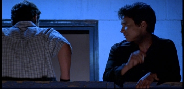 Screen capture from the 1999 movie Speedway Junky