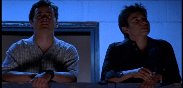 Screen capture from the 1999 movie Speedway Junky