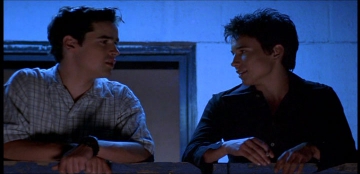Screen capture from the 1999 movie Speedway Junky