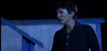 Screen capture from the 1999 movie Speedway Junky