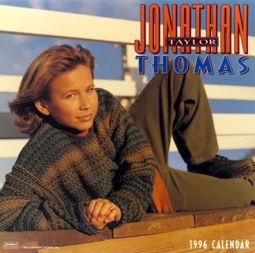 Jonathan Taylor Thomas Calendar 1996 Cover
