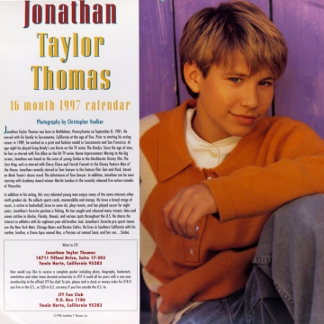 JTT 1997 Calendar - Introduction