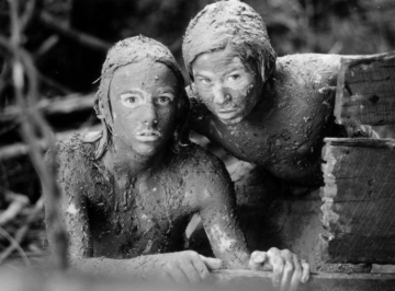 Production still from Tom and Huck