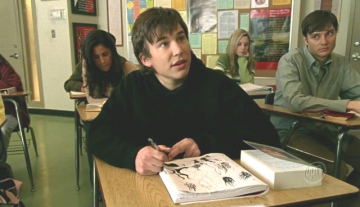 Screen captures from Veronica Mars episode titled Weapons of Class Destruction