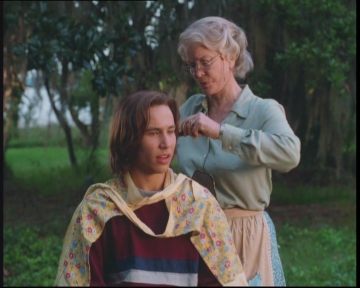 Screen capture from the 1999 movie Walking Across Egypt