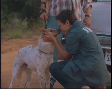 Screen capture from the 1999 movie Walking Across Egypt