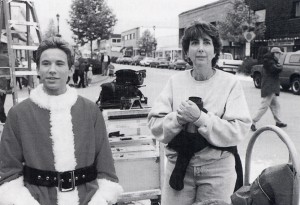 Jonathan Taylor Thomas (left) is directed by Arlene Sanford. Photo credit: Alan Markfield, (C) The Walt Disney Company