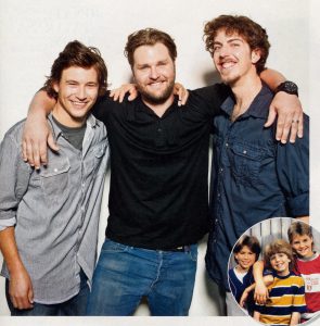 Jonathan Taylor Thomas, Zachery Ty Bryan and Taran Noah Smith at the EW Home Improvement reunion.