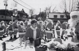 Jake (Jonathan Taylor Thomas) at the Santa 5k run. Photo credit: Alan Markfield, (C) The Walt Disney Company