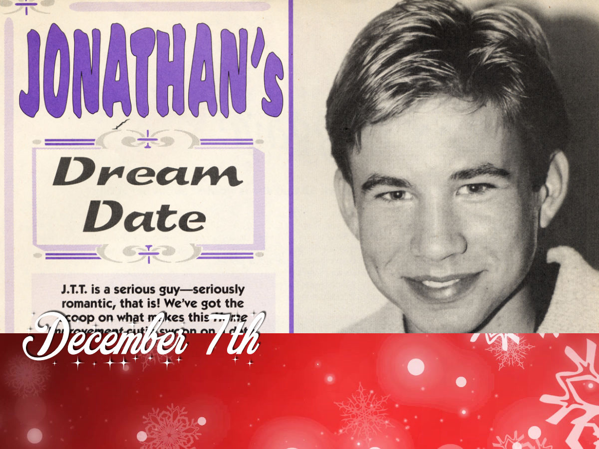 December 7th - Jonathan's dream date 