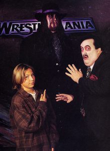 Jonathan Taylor Thomas at WrestleMania XI on April 2nd, 1995.