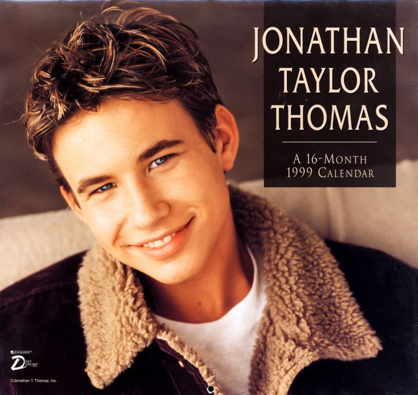 The Jonathan Taylor Thomas 16 Month 1999 Calendar - JTTArchive.Net